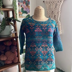 Vintage Damask Sweater
